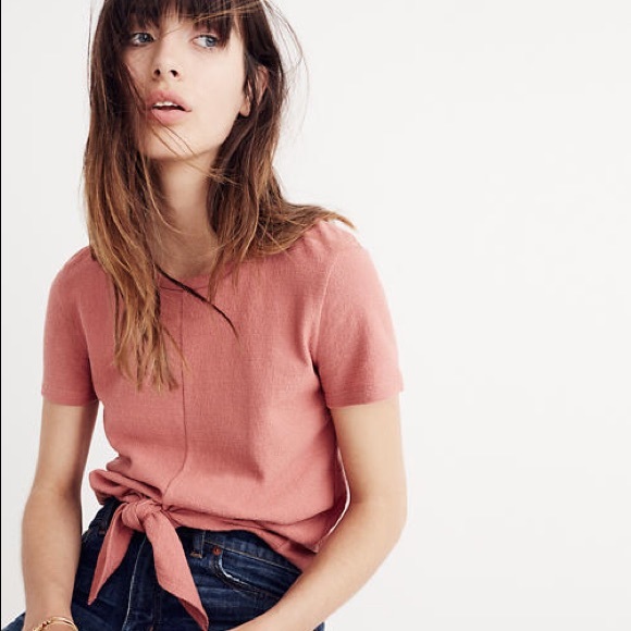 Madewell Tops - Madewell Tie-Front Top